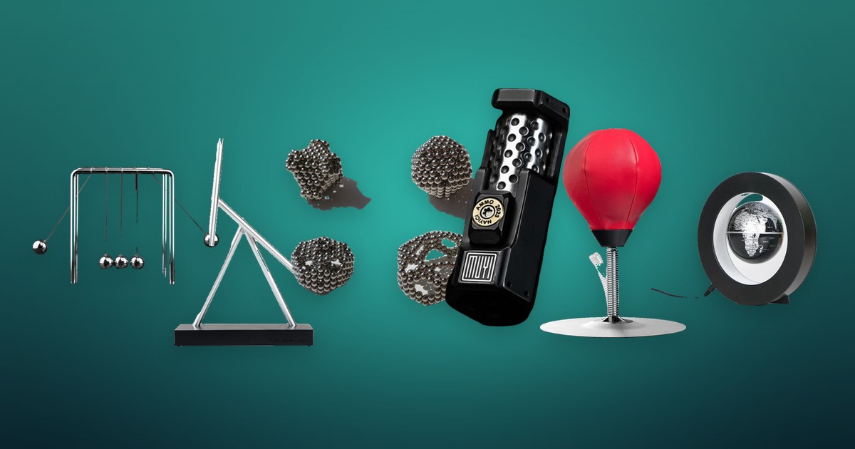 7 Weird Desk Toys and Executive Gadgets to Keep Your Brain Alive During Boring Zoom Calls