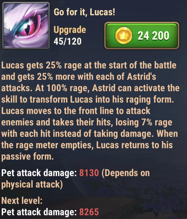Astrid and Lucas - Go for it, Lucas! Skill